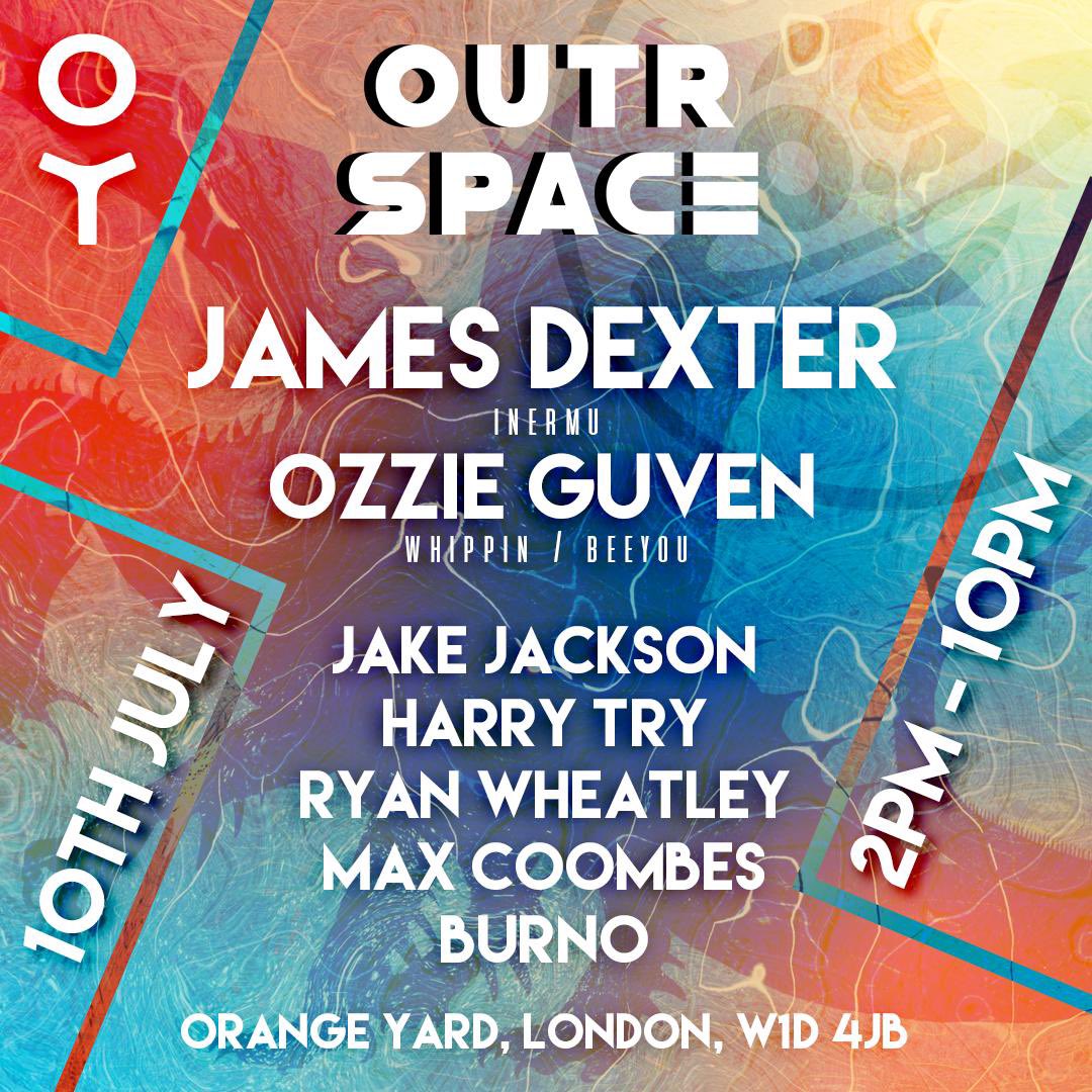 outrspaceldn's tweet photo. Here it is! The line up for our long-awaited return to Orange Yard 💥

With 2 of the hottest names in the scene right now joining our residents and guests, you definitely don’t want to miss this one 🪐

Tickets are out tomorrow at 12pm, be quick! ⏳⏳⏳ https://t.co/iS0txUniYk
