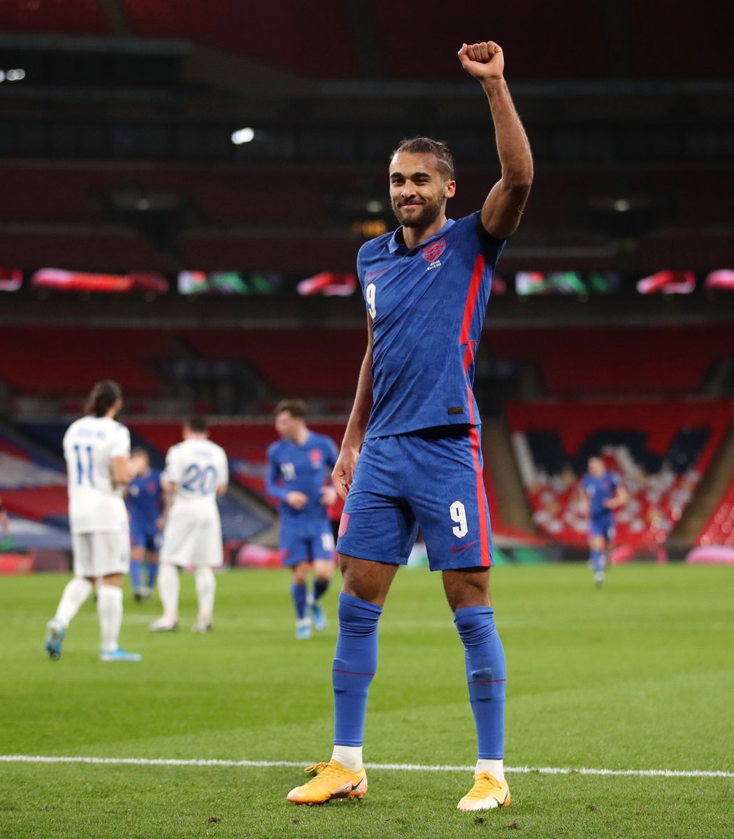 England's tweet photo. 3️⃣ goals for the #ThreeLions 💪

Love it, @CalvertLewin14! https://t.co/xi1IbbMnwM