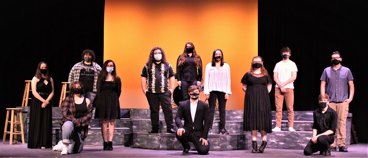 DramaWhitman's tweet photo. Theses two groups are performing tonight and tomorrow night for their parents! The video will be posted to our  YouTube page in the next few days. Directed by Artist in Resident Demetrio Alomar and Musical Direction by Holly Blueye. https://t.co/fkq3r3qeOj