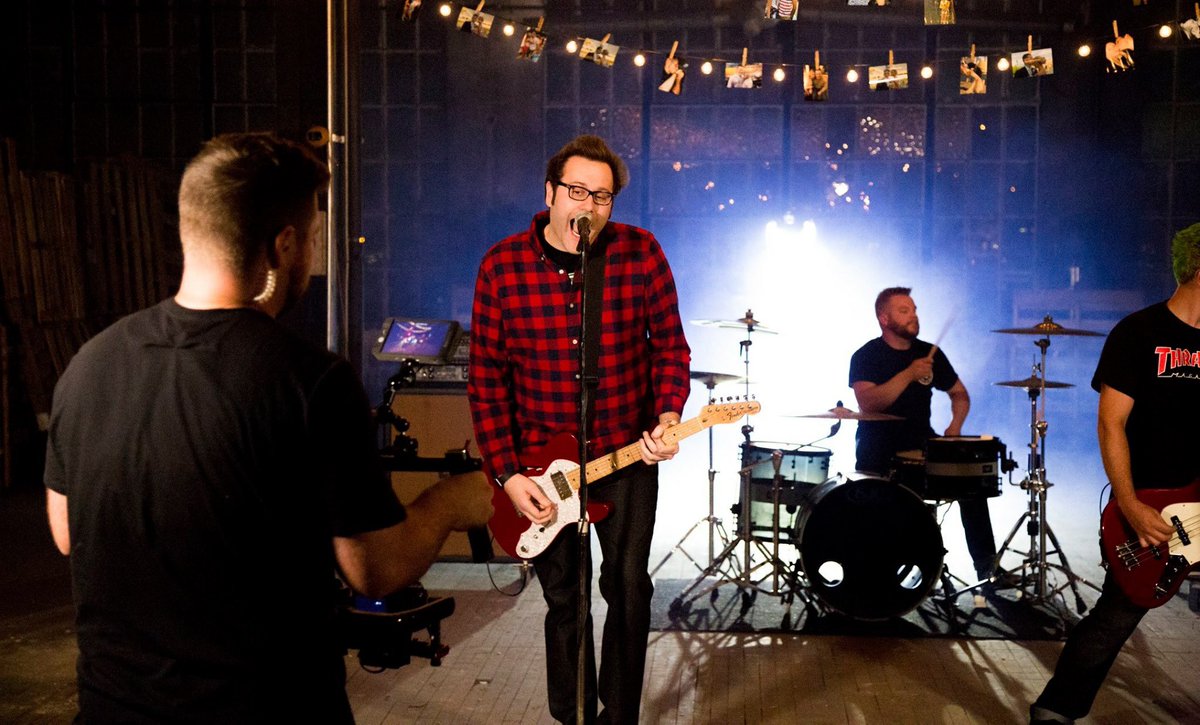 eternalboymusic's tweet photo. TBT to the video shoot for “Hung Up on Hope.” #eternalboy #baddaysareover https://t.co/U5JNmaRkbA