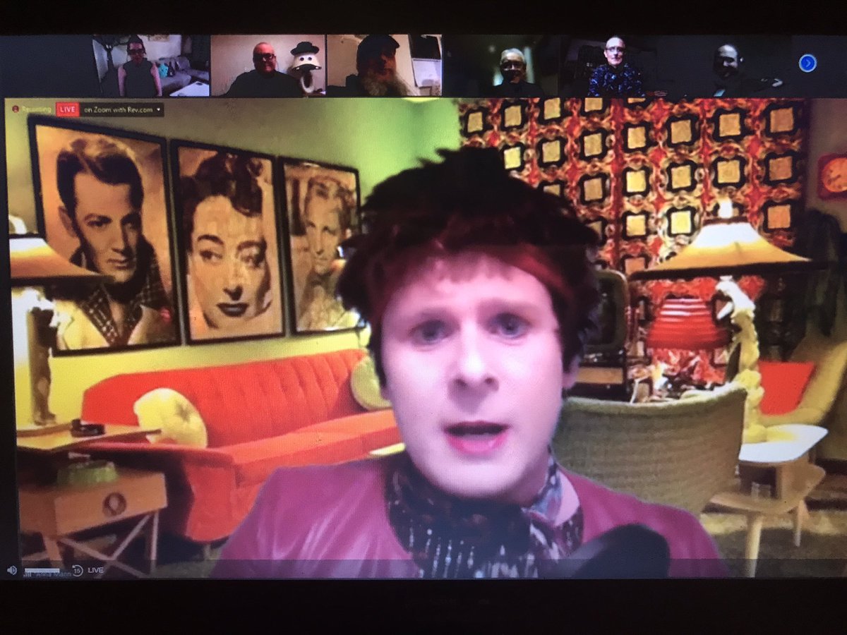 StefaniaLicari's tweet photo. Wonderful @colinhoult as @annamannactress What a mid-week treat ❤️ #topcomedian #livezoom 💯 % brilliant ! @nextupcomedy #streaming https://t.co/10HaMWtRJ4