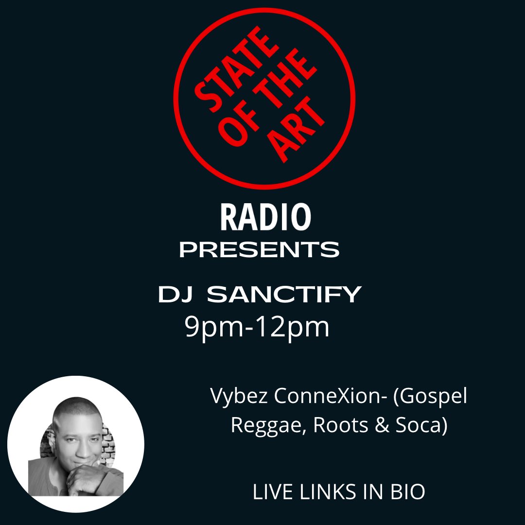 StateOfTheArtR's tweet photo. Calling all REGGAE LOVERS hottest new UK radio station #radio #radiostation REGGAE NIGHT until 1 o’clock in the morning #24houraday #alexa LIVE LINKS IN BIO come give us a listen @onlinelisten @71djbash @ferraribentley_ @NijiMagazine @ArtistRTweeters @onlineradiobox @sanctify777 https://t.co/T1EAYvcAl5