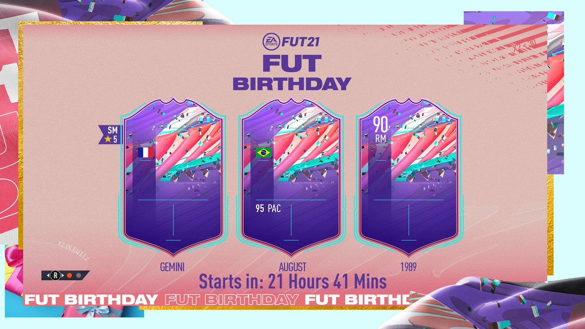 Fut birthday. FUT Birthday FIFA 21. FIFA С днём рождения. ФИФА 22 FUT Birthday. Команда дня рождения FUT 1.