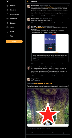 LaFactur's tweet photo. @GregoirePerra ⚖️Doxing &amp; intimidation 
SG menace de m'envoyer des gros bras avec 1 long casier GP lui montre &amp; publie ici une photographie de ma compagne Ils ont l'adresse La meute Ze trouve cela normal tout le monde rigole &amp; me signale Fier d'être #CitoyensDuWeb @libe  https://t.co/GunOZEk4pj https://t.co/la7e93B2w6