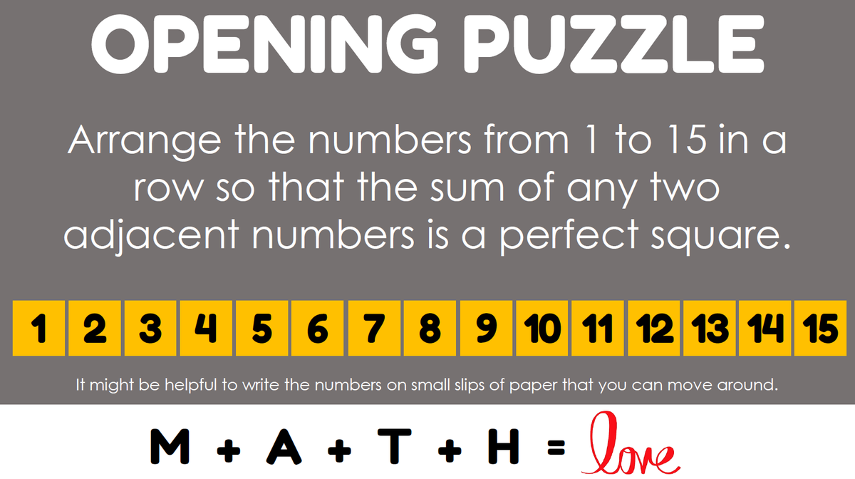 mathequalslove's tweet photo. I recently presented "Notable Numbers" for the Central OK Math Teachers' Circle. I'm sharing the slides on my blog so you too can have the chance to play with Friedman numbers and happy numbers!

#mtbos #iteachmath #mathteacherscircle #mathteachercircle

https://t.co/0zO9zjZPlu https://t.co/prNlMlvtXw