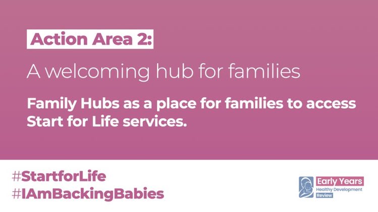 BeckyBibby's tweet photo. Great to see Family Hubs in the Best Start for Life Vision #salfordfamilypartnership #familyhubs #1001firstdays https://t.co/zT68i53ABz