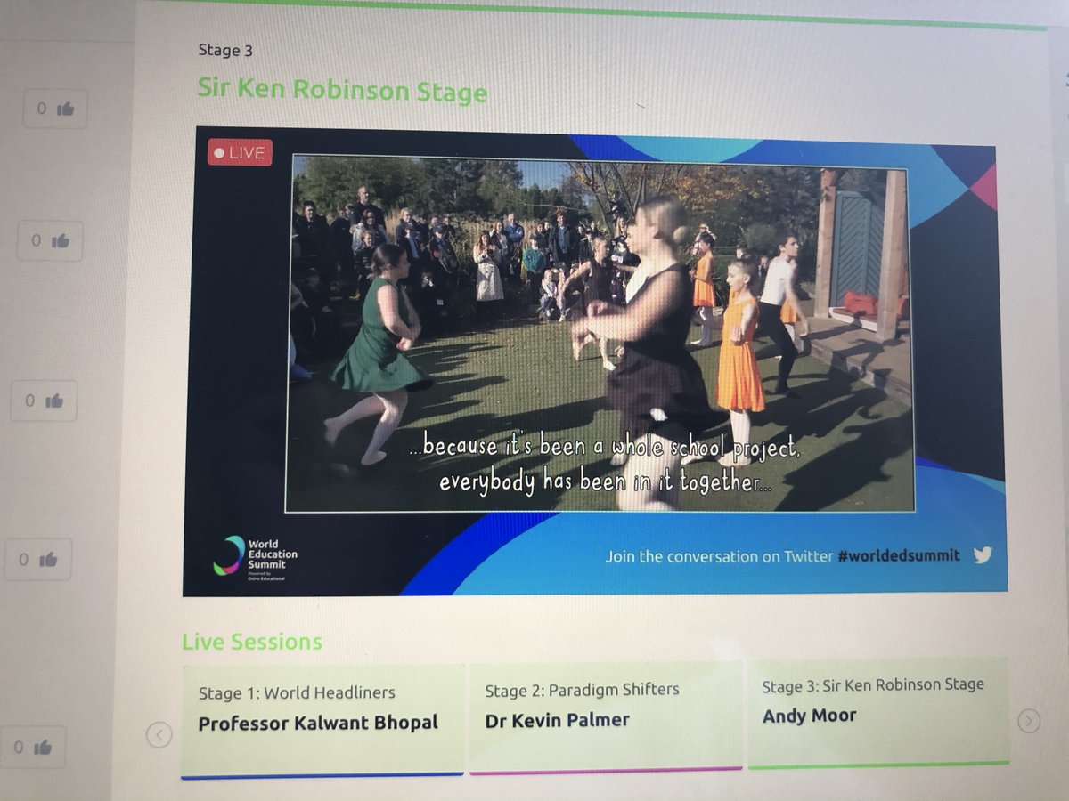StMarysWallasey's tweet photo. Proud to see our students featured at the @osirisedu World Education Summit today on the Ken Robinson Stage with the #ignitezoo project #WorldEdSummit #creativity #conservation https://t.co/IxI6Rmqkbv