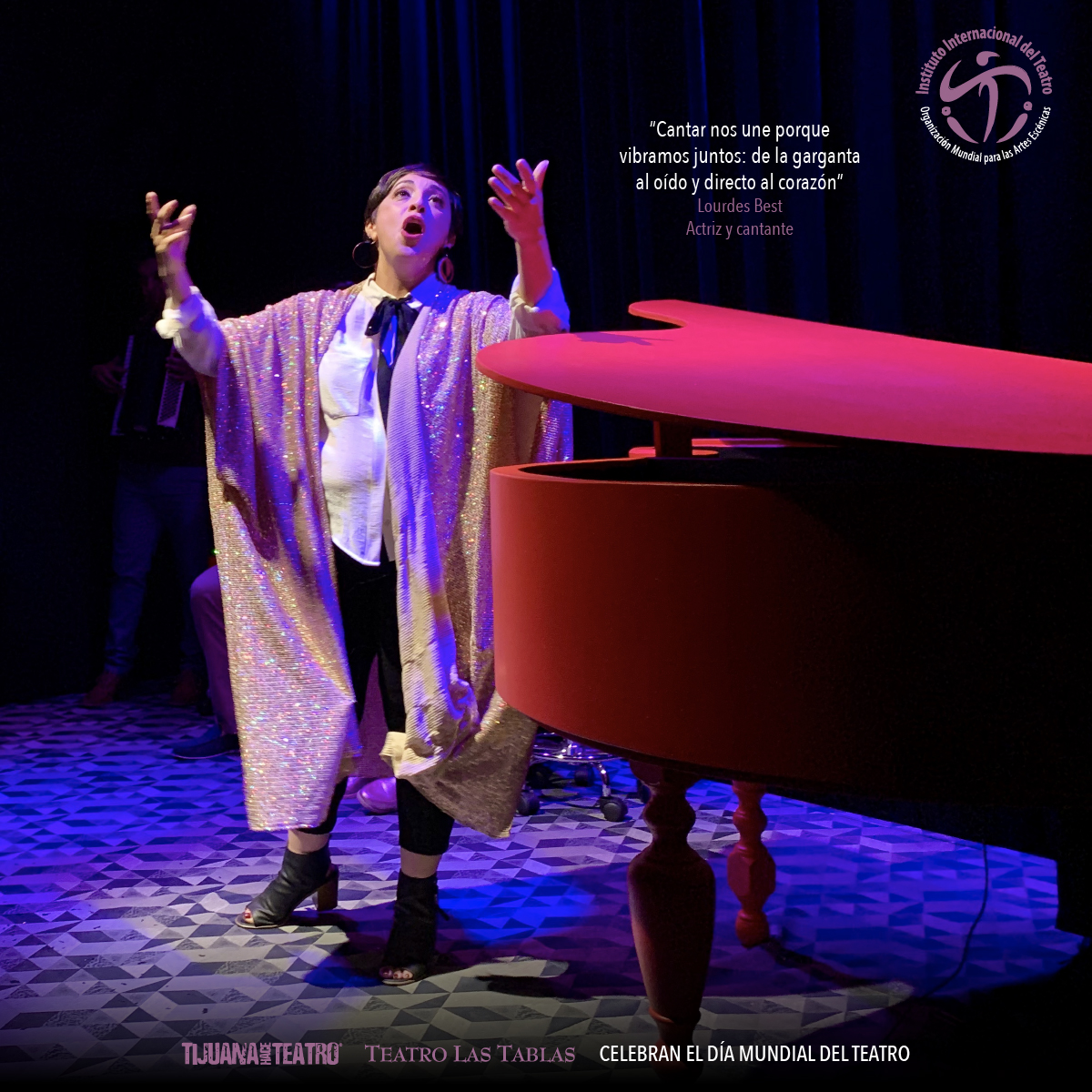 Días de celebración escénica ✨
#Tijuana #TijuanaHaceTeatro #TeatroLasTablas #DíaMundialdelTeatro #WorldTheatreDay #ElTeatroRegresa