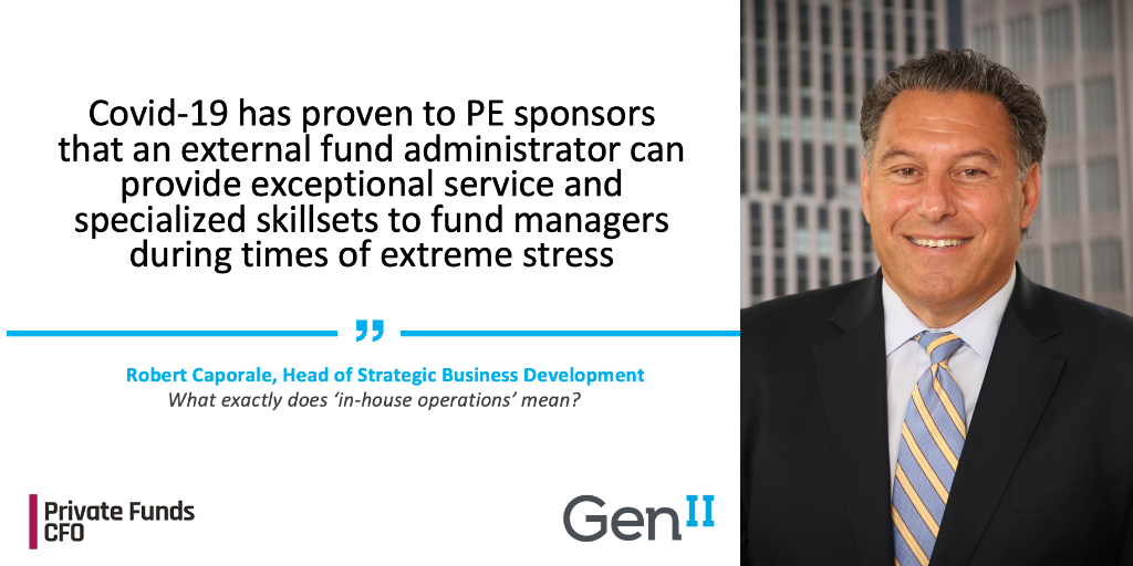GenIIFund's tweet photo. What should GPs consider when it comes to outsourcing their fund administration? In a recent @PrivateFundsCFO article, Gen II’s @realbobcap explains the evolution of #FundAdministration and how outsourcing can benefit GPs: https://t.co/nYEmtlj3qh #PrivateEquity #WellRunFunds https://t.co/3I22HO70zM