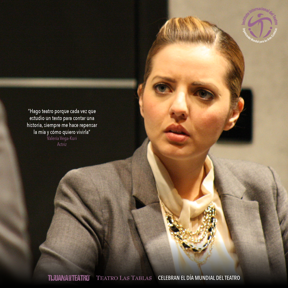 Tu historia, nuestras historias... el teatro ✨
#Tijuana #TijuanaHaceTeatro #TeatroLasTablas #DíaMundialdelTeatro #WorldTheatreDay #ElTeatroRegresa