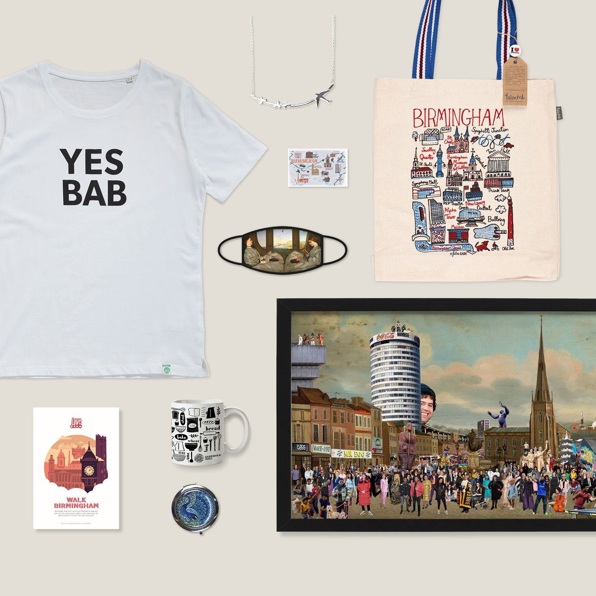 📣Introducing the Birmingham Museums Shop!
Our new &amp; improved online store featuring unique products, thoughtful gifts &amp; locally made items shaped by Birmingham’s remarkable past ❤️
Shop now: shop.birminghammuseums.org.uk