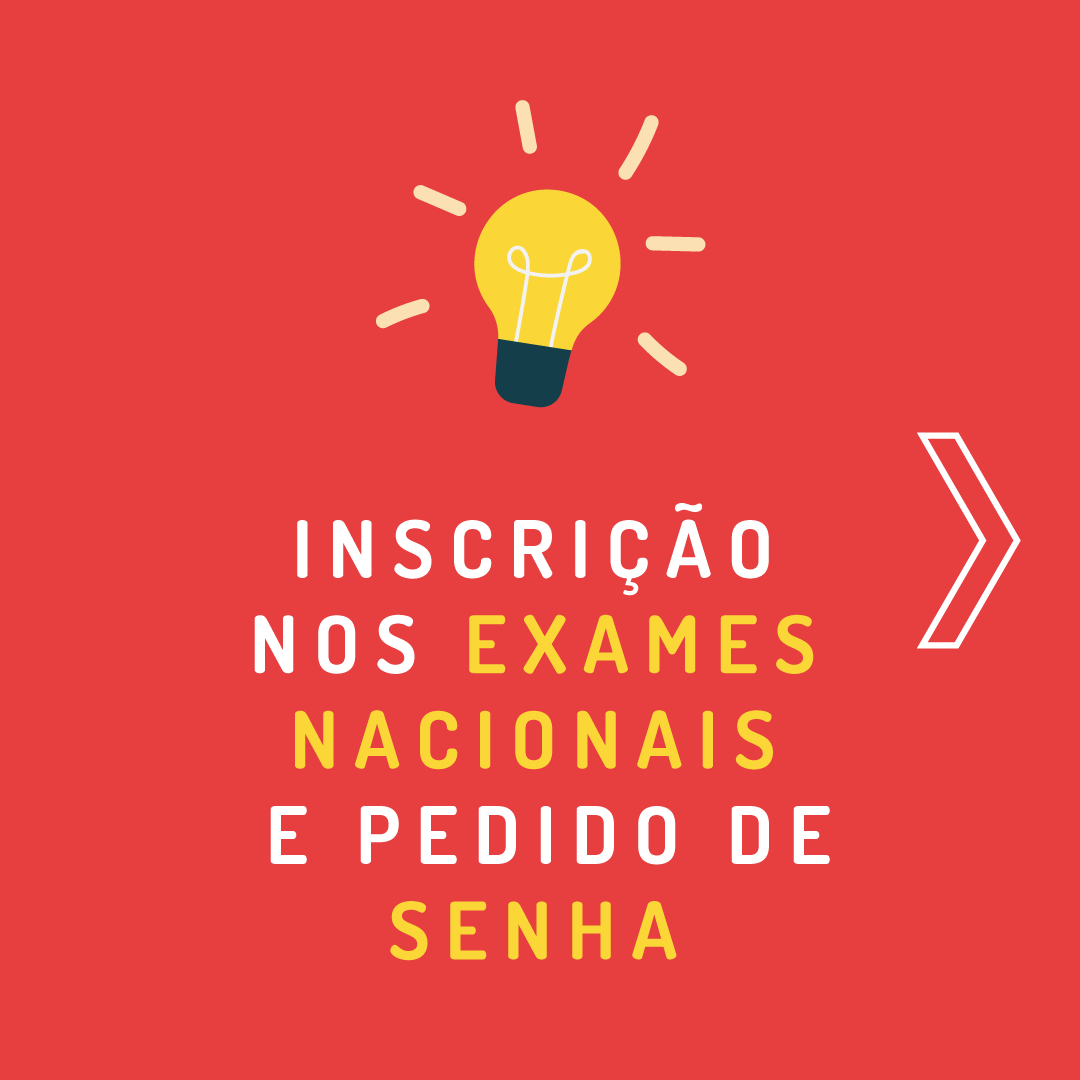 A inscrição para os Exames Nacionais e o Pedido de Senha já estão disponíveis! 😱 O live que fizemos com o Presidente do Júri Nacional de Exames e o tutorial para explicar a plataforma, está no nosso Youtube! 💪 Vê aqui: youtube.com/channel/UCxUVy…