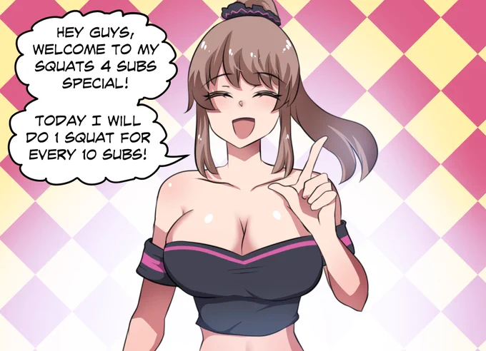 SQUATS FOR SUBS! 