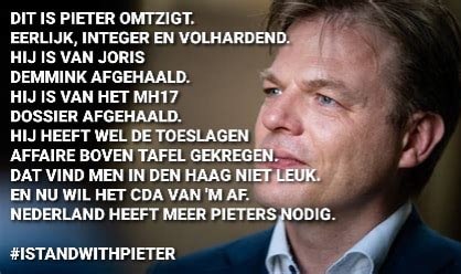 bartjongman's tweet image. #istandwithpieter