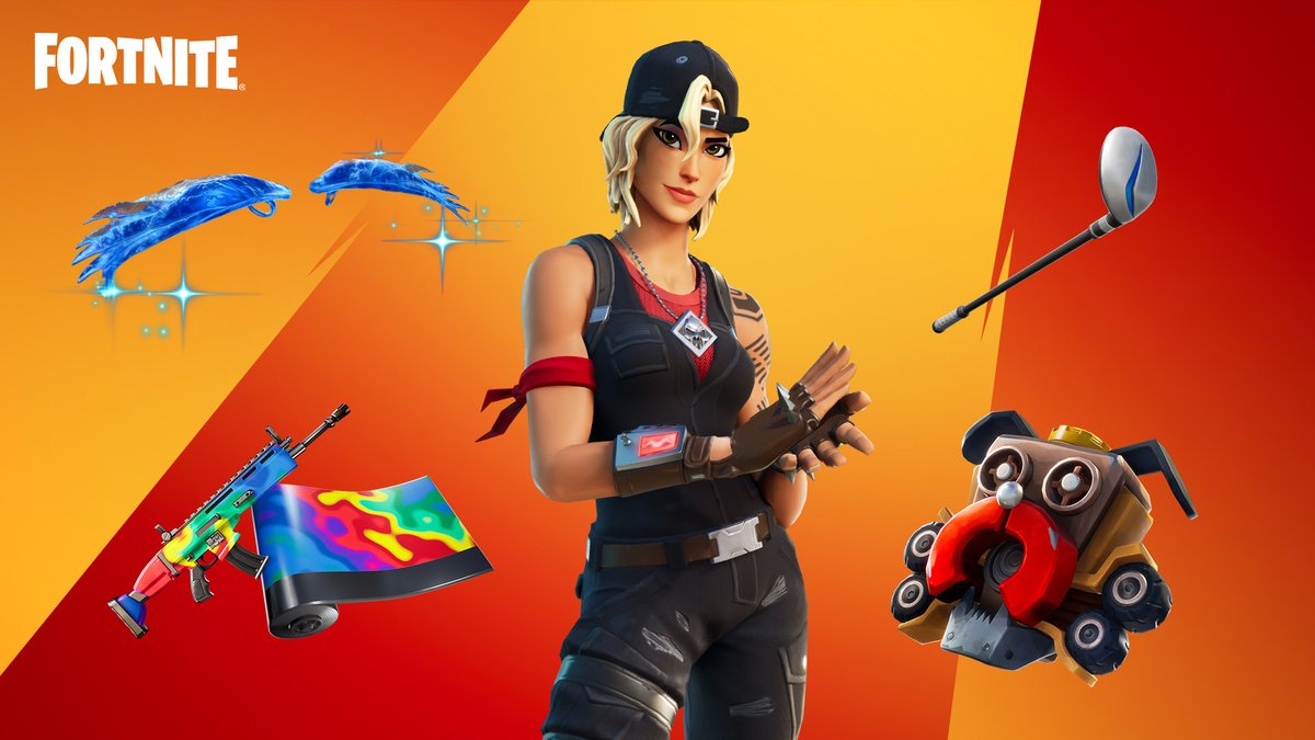 Fortnite's tweet image. LET'S GOOOOOOOO!

Hand-picked by @thaleshcg himself, grab the Pulga Locker Bundle in the Shop now.