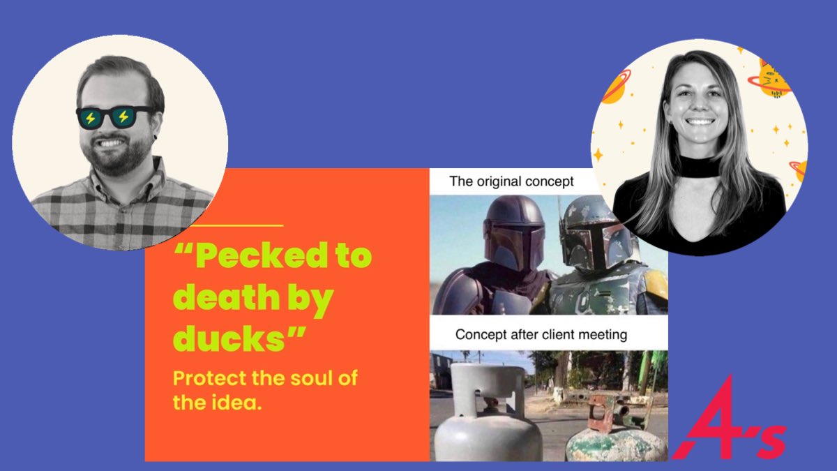 It’s about what you say, how you say it, and where/when you say it. In this week's IAAS class, Fitzco’s Erin Fillingim and Evan Miguel took us through a crash course in concepting. Thanks for sharing your craft with us!