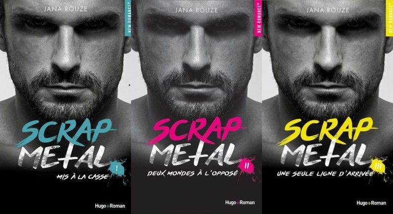 Booknode's tweet photo. [CONCOURS] Scrap Metal, tome 3
A l'occasion de la sortie du tome 3 de la série Scrap Metal et de la sortie des deux premiers tomes en version poche on vous fait gagner 10 exemplaires du dernier tome!
Pour cela likez et retweetez en mentionnant un ami fan de romances intenses https://t.co/thC395aYIy
