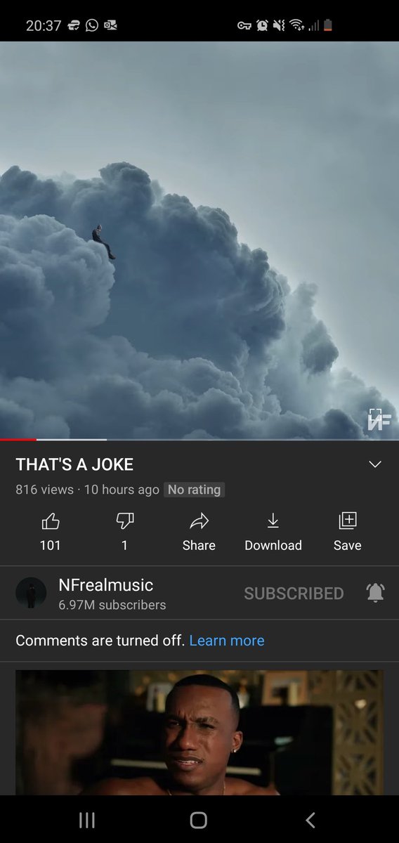 Nagieee__'s tweet photo. NFs new mixtape is insane and I'm only on the second song, would expect nothing else. A king. https://t.co/yIiCaP9LH8