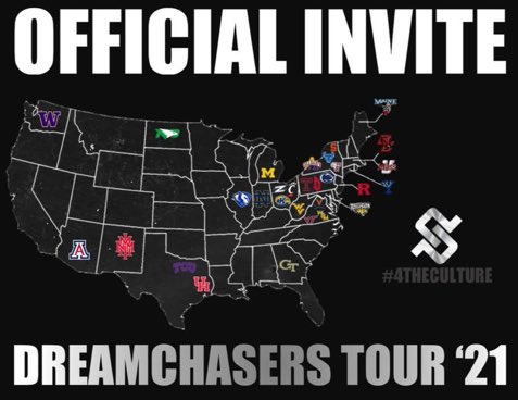I am very honored to be invited to the PPI DreamChasers Tour ’21! <a href="/PPIRecruits/">PPIRECRUITS</a> <a href="/BCollierPPI/">Brandon Collier</a> <a href="/RigFootball/">RIG Football</a> #4TheCulture