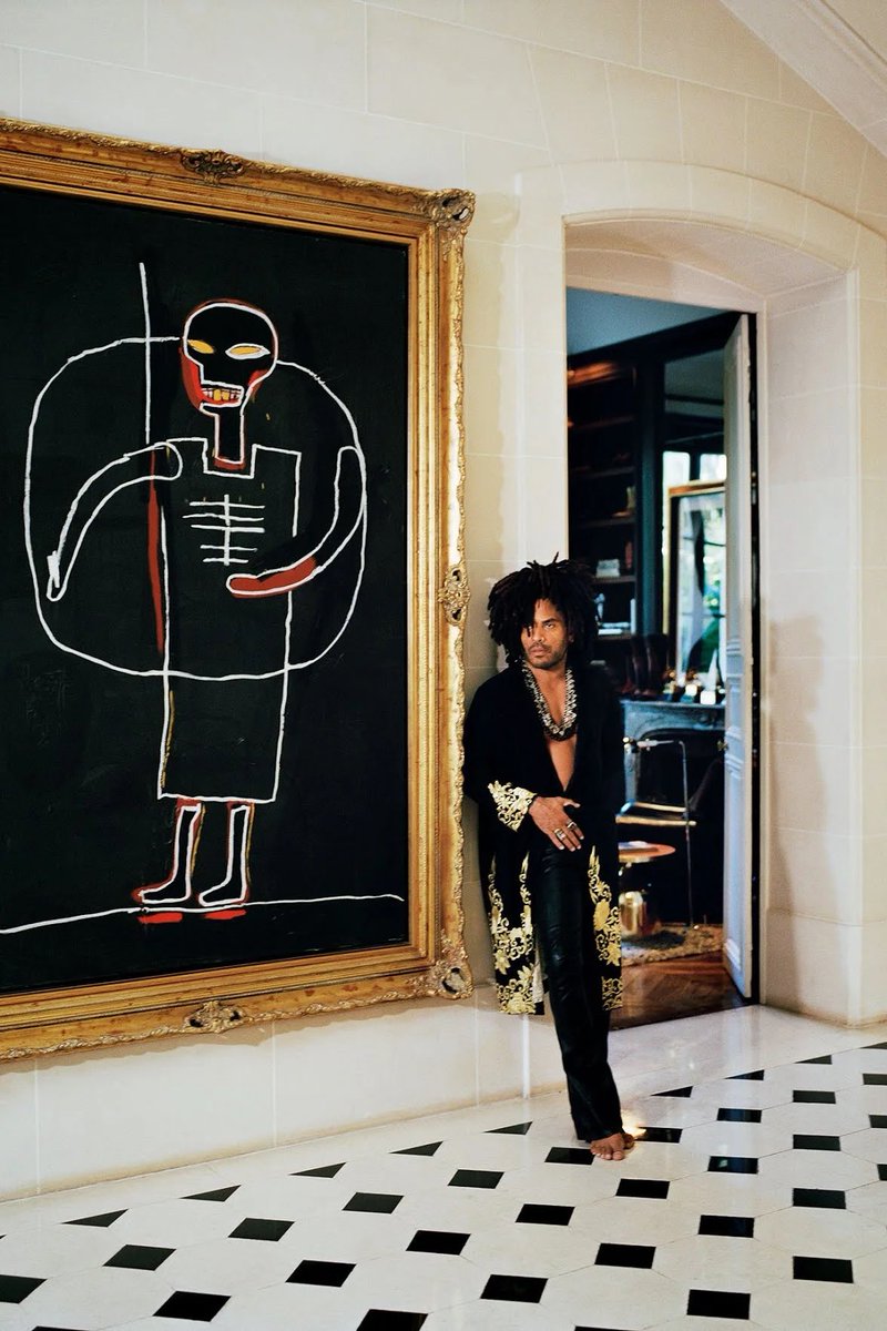 StreetFashion01's tweet photo. INSIDE: Lenny Kravitz home in Paris!🇫🇷 https://t.co/kajS6Ps6qQ
