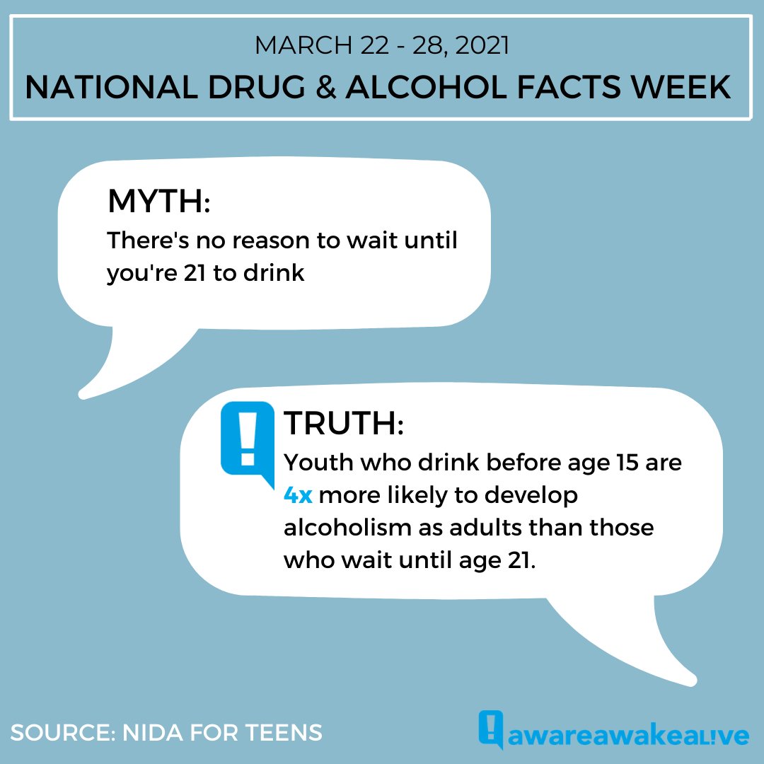 Aware Awake Alive tweet media