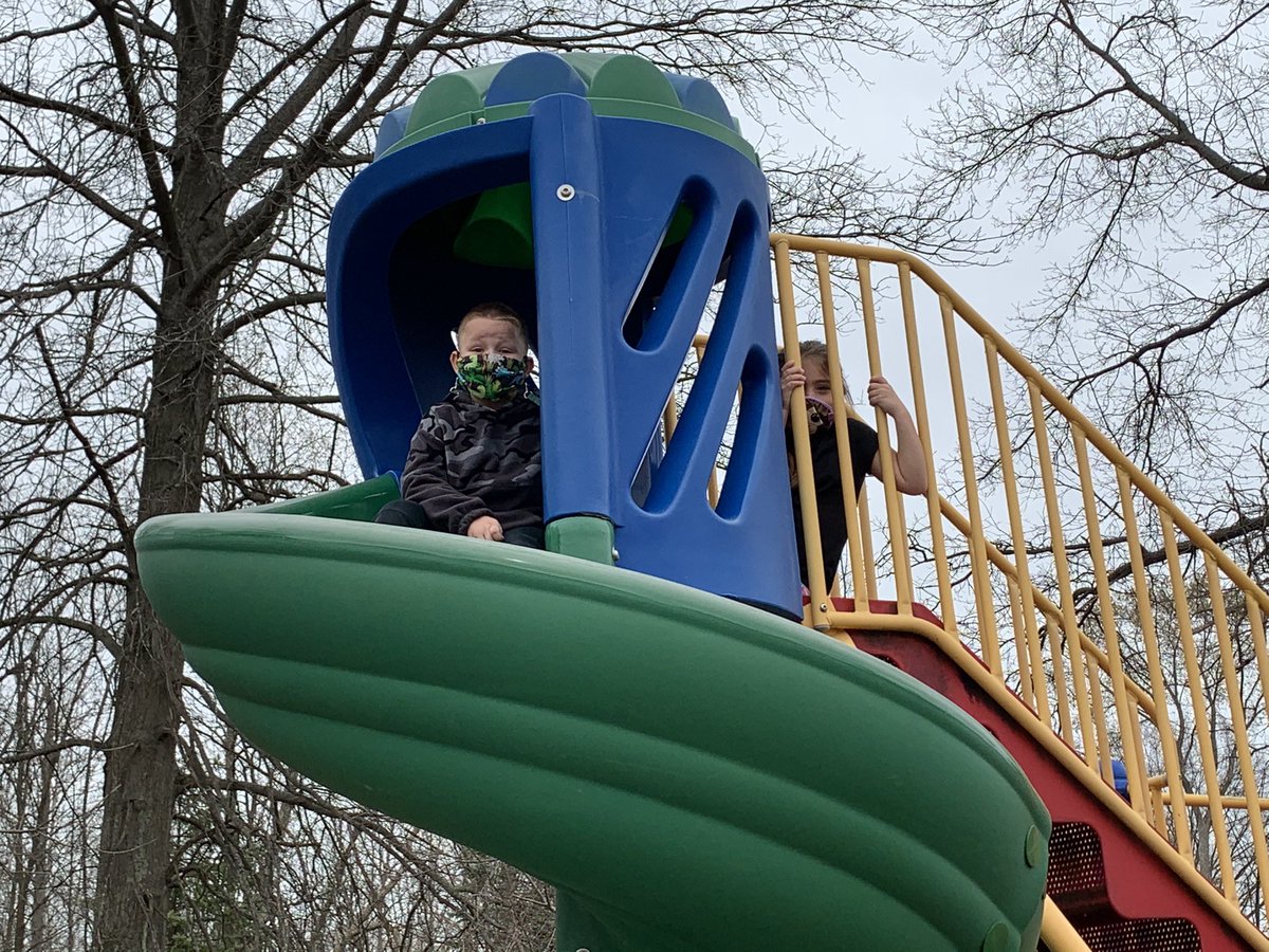 lisabass1's tweet photo. We got to play outside today for extra recess for the first time this school year. It was a blast❣️#NFSquirePride https://t.co/RQqRye6FuC