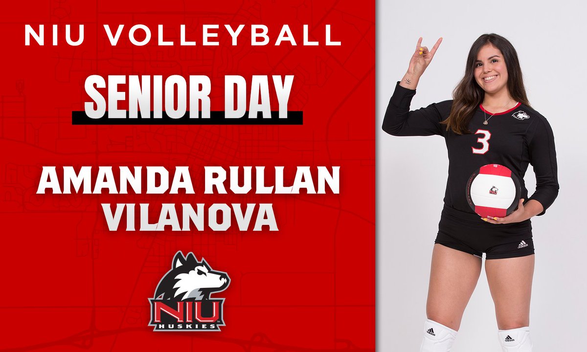NIUVolleyball's tweet photo. This Saturday we will recognize the fantastic seniors who will be moving on from our our program following the season.

Thank you Amanda Rullan Vilanova for being an awesome part of NIU Volleyball! https://t.co/8N6F6tDJcW