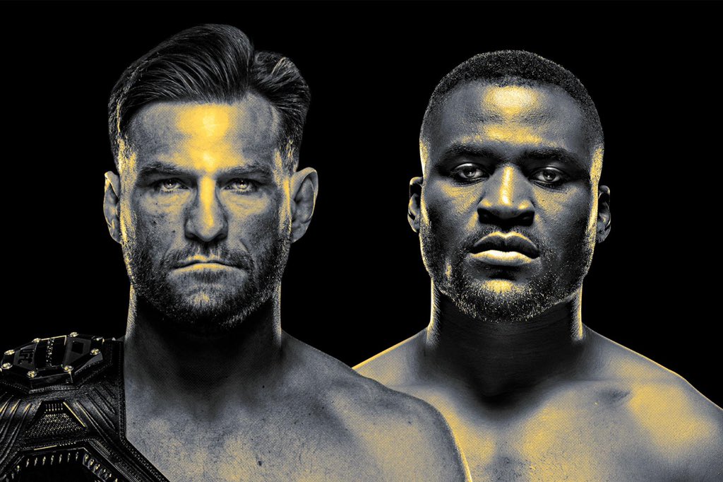 Just 10 minutes until we get underway at UFC Apex for the #UFC260 press conference ahead of Saturday’s UFC 260 event headlined by Miocic Vs. Ngannou II for heavyweight gold. Who have you guys got for this one?#StrapSeason #AndNew #AndStill https://t.co/NlXykzecc1