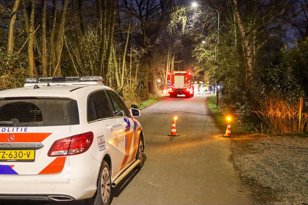 Melding brandweer Bovenbuurtweg Bennekom