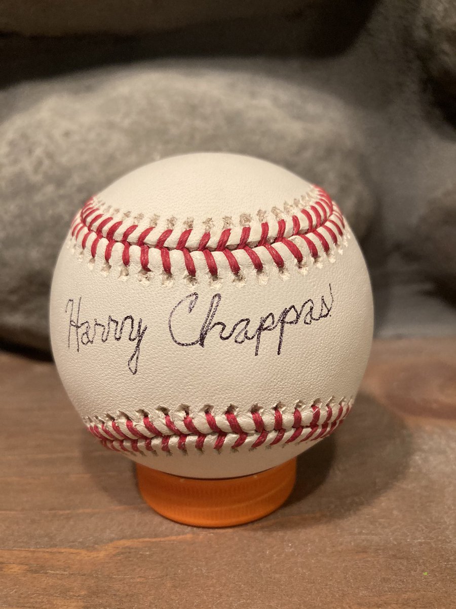 whitesoxsigs's tweet image. #ttmsuccess from former White Sox infielder Harry Chappas.  #sicover #romlb #mlb #whitesox