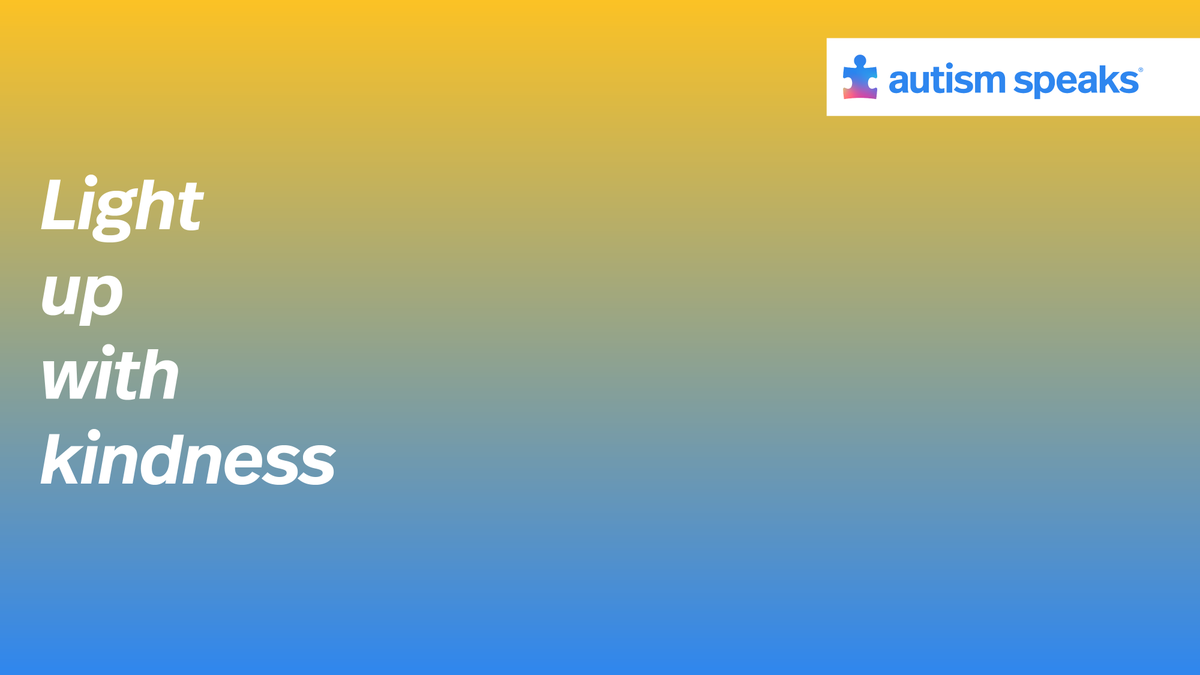 🌎 #WorldAutismMonth is almost here!

📱 Start the month off right with our new zoom and phone wallpapers! #LightItUpBlue #LightUpWithKindness 

💙 Find these and more at: autismspeaks.org/world-autism-m…