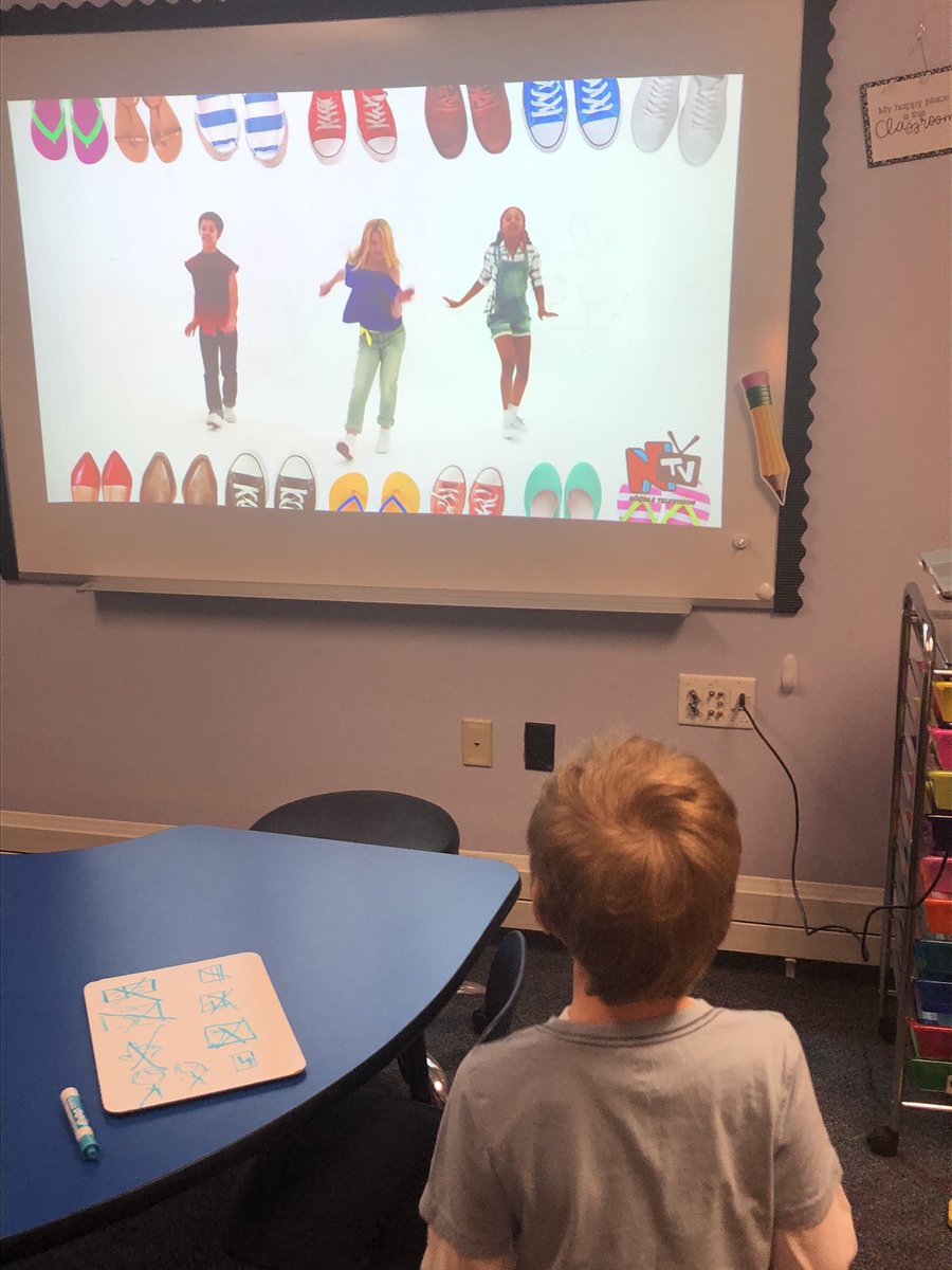 Celebrating “Decade Day” by cutting footloose during our brain break.