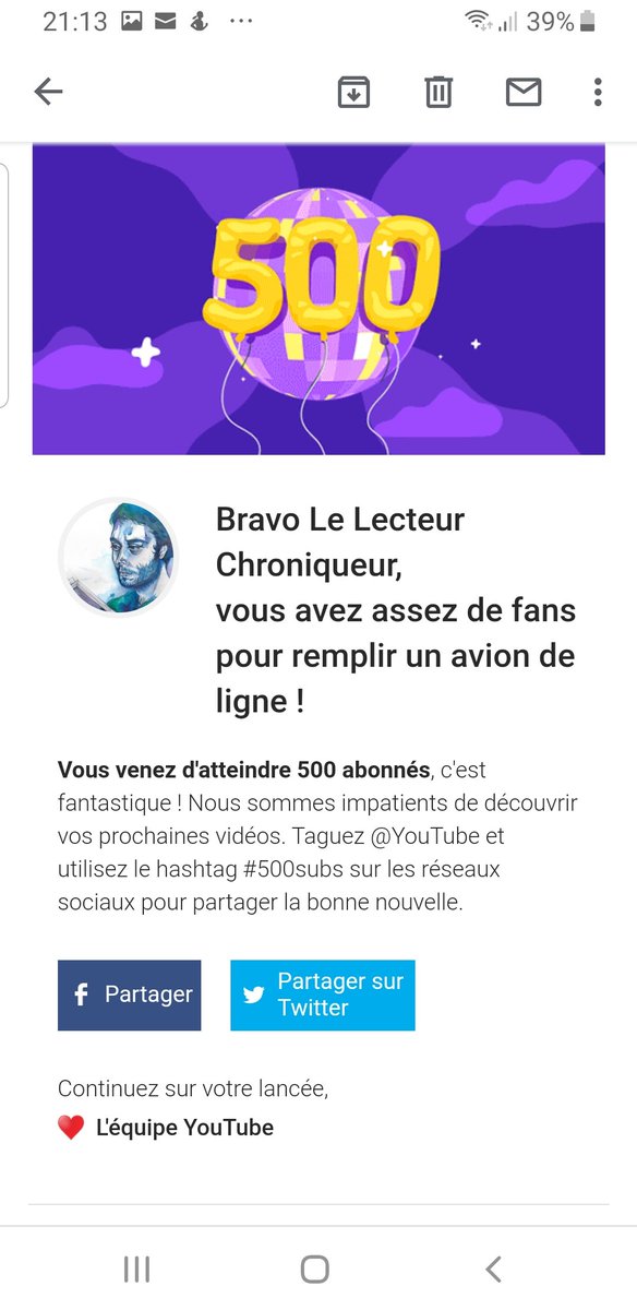 raphaelevy's tweet image. Yes ! Merci @YouTube ! Je deviens genre une célébrité...

Par contre j'ai même pas de twingo les gars, alors un avion de ligne on va attendre un peu, genre que j'atteigne 1000 abonnés ou un truc du genre, la ca devrait le faire 😘