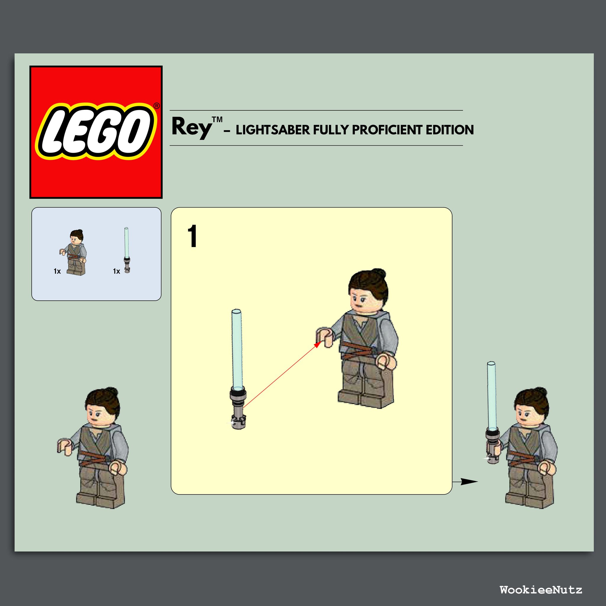 Wars Photo Shop "#StarWars Rey - lightsaber fully proficient edition. https://t.co/uctlLDXQLH" / Twitter