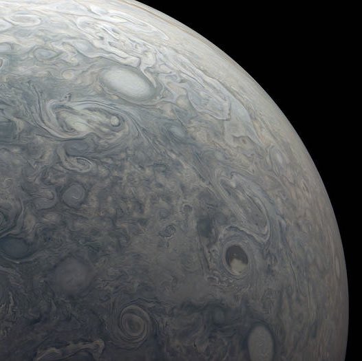 Jupiter’s northern hemisphere captured by NASA’s Juno spacecraft!