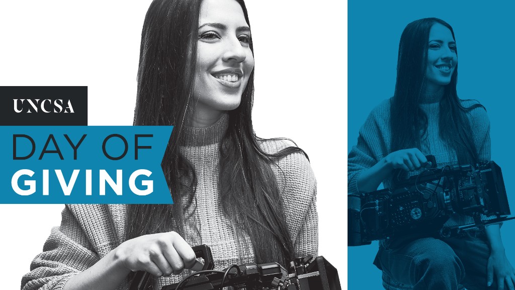 I just gave in support of UNCSA's Day of Giving!!! #joinme #poweringcreativity