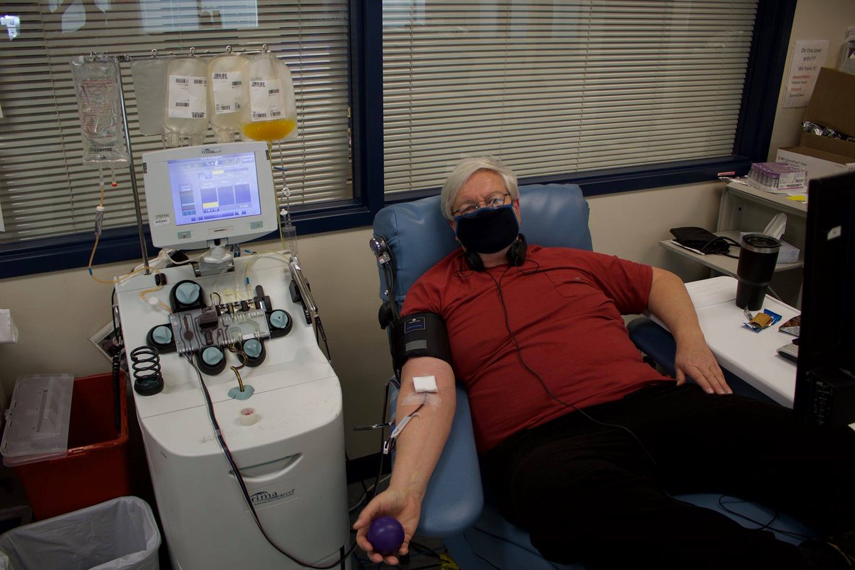 VitalantCO's tweet photo. Lynn donates platelets to help patients like his wife, Kathy, who needed a total of 64 platelet and blood products while battling Non-Hodgkin's Lymphoma. Kathy is now living a healthy life and Lynn credits the amazing blood donors who helped save her! https://t.co/Jbq3pZ5B3L https://t.co/SvDo1ULT9u
