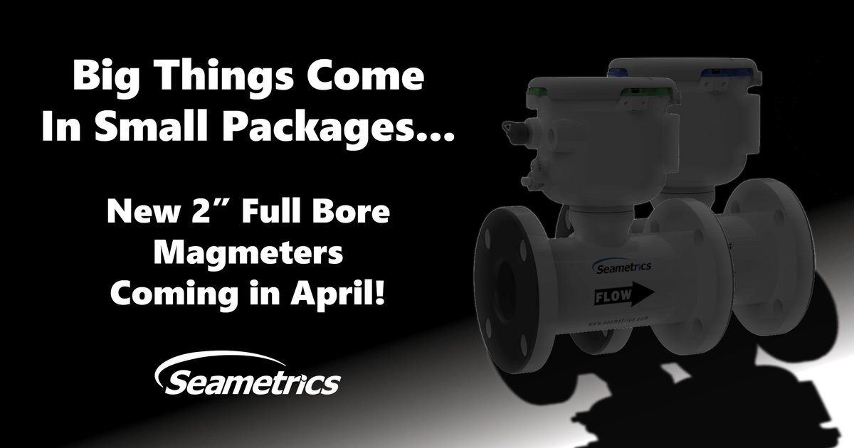 seametricsinc's tweet image. Our full bore mag meters are getting smaller and it's big news! Stay tuned for more info about our exciting new release, coming in April. 

#flowmeters #industrialprocess #dripirrigation #orchardirrigation #wellwaterflow #iMAG4700 #AG3000