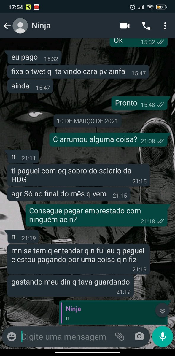 CoachBrits's tweet photo. É família assim realmente não tem como
O cara me vende a conta mentindo que era dele, que ele criou e do nada eu sou hackeado e perco a conta ( 85reais) eu tentei me resolver com o cara e a gnt acertou dele pagar 40 Reais de início e o resto no final quando recebesse o salário da https://t.co/dKpsEbJDl0