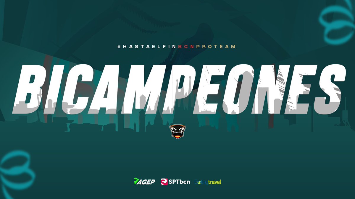 BCNProTeam's tweet image. #ClashRoyale

¡BICAMPEONES, volvemos a hacer historia! 

🏆 | @NationaLeague_ 
📅 | Final
🆚 | @zerozoneclub 
✅ | 3-1

¡Gran trabajo de todo el staff y jugadores que han hecho posible esta increíble hazaña! 

#HastaElFinBCNProTeam
