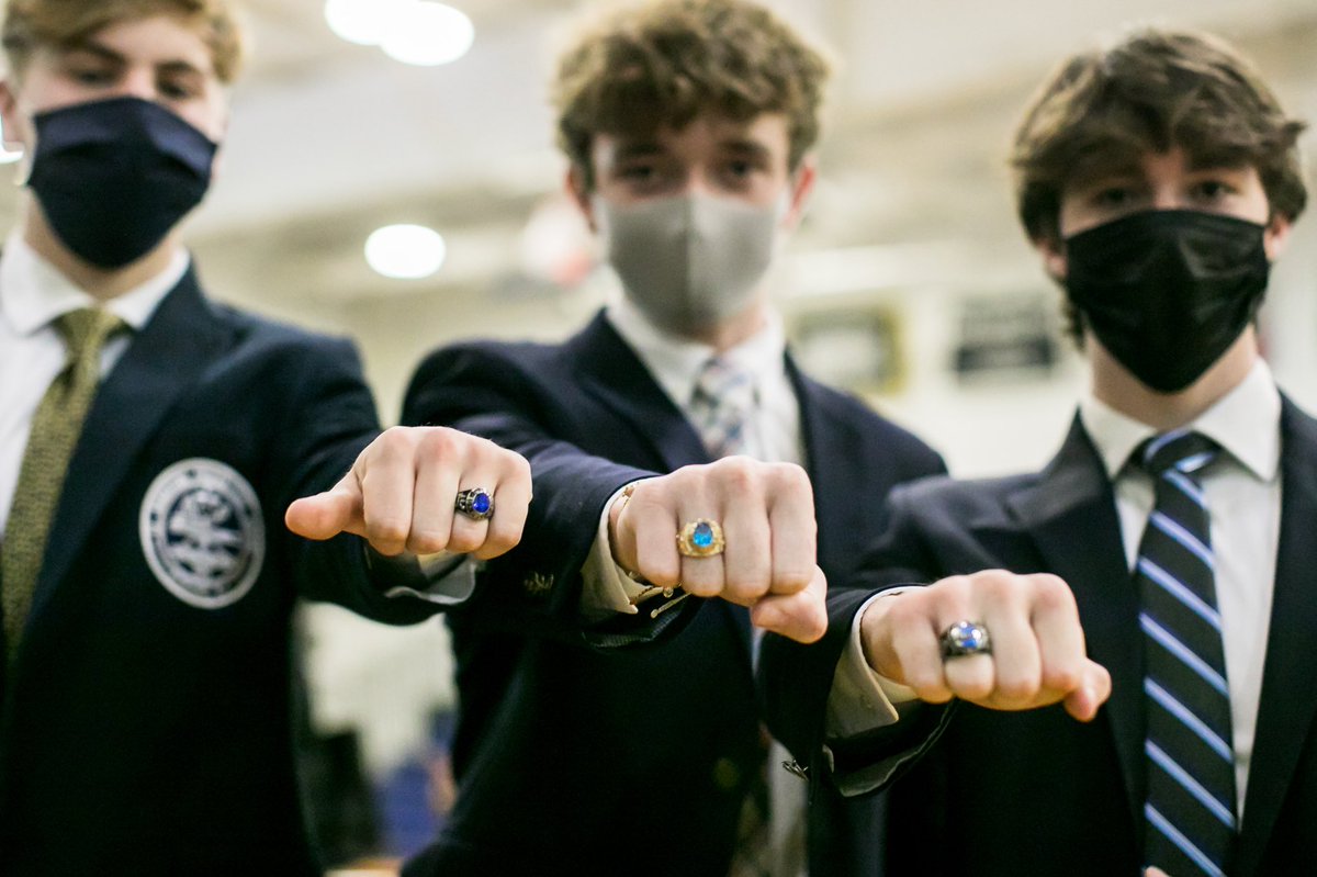 #SA2022 celebrates the long-standing tradition at St. Augustine Prep with the Junior Ring Mass. #HermitBrotherhood #HermitPride #FutureHermitLeaders
