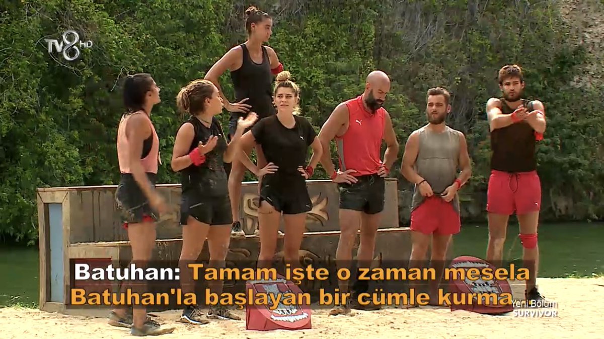 Ah Batuhan bide sen dışarıyı görsen Batuhan ismi ağızlarından eksik olmuyor #Survivor2021