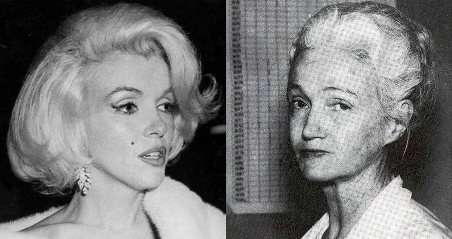 Marilyn's mother had paranoid schizophrenia, and so Marilyn grew up with relatives at times