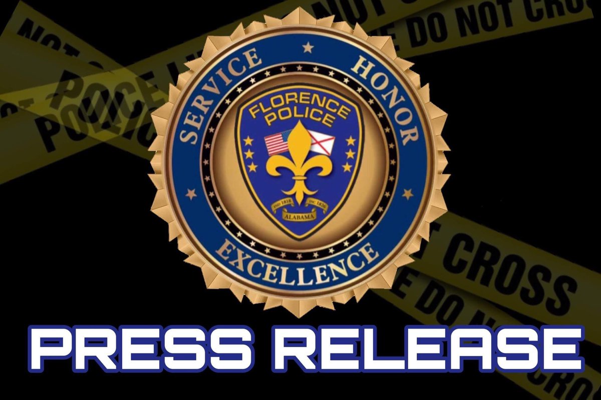 FlorenceALPD's tweet photo. A FPD Officer was struck by lightning while putting out barricades at the intersection of Chisholm Rd and Gresham Rd. Other Florence Police Officers provided immediate first aid and transported him to NAMC where he is being monitored. He is conscious and responsive at this time. https://t.co/4fcVR0hX6C