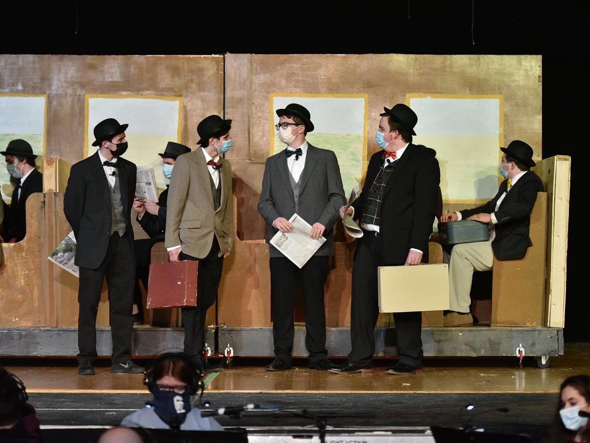 COHS_Theater's tweet photo. It has been one week since our cast, crew and orchestra opened Music Man! We are so proud of all of the student's hard work, teamwork and perseverance to make this musical possible. It was such a wonderful weekend. Way to go lions! #Lion4Life https://t.co/cMmydjAqSH