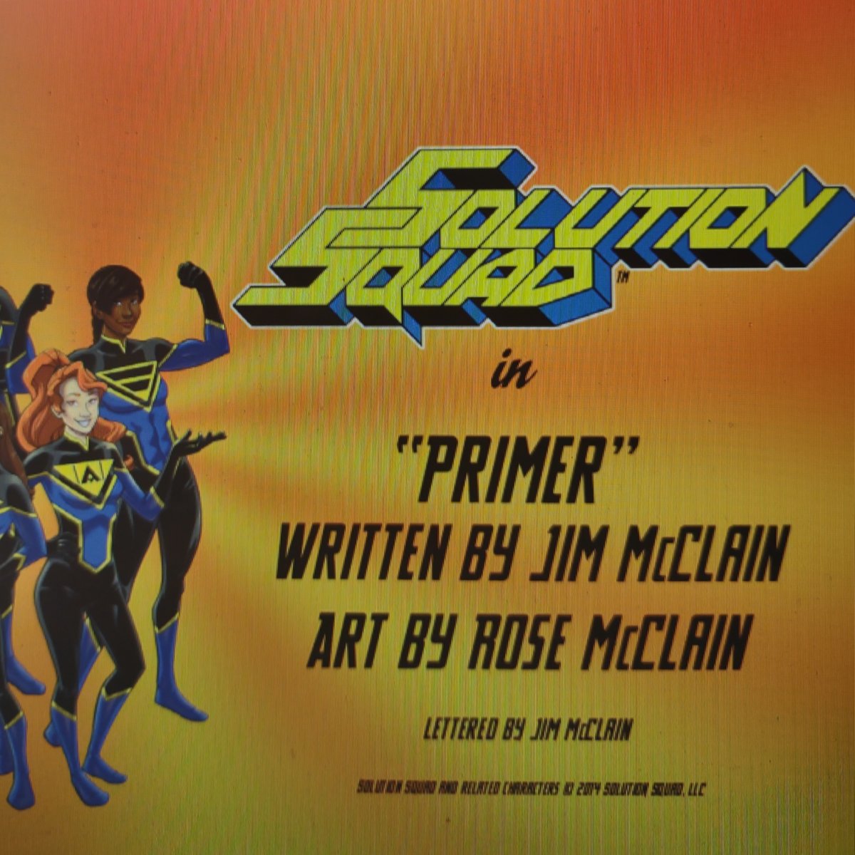 BayardTigers's tweet photo. Mr. Posey's 8th graders had a Zoom meet and greet with the creator of a comic book. Jim McClain is the creator of Solution Squad, it's a comic book that teaches math. They were able to pick his brain and get ideas for their own comic book. https://t.co/DoE2IihH9V