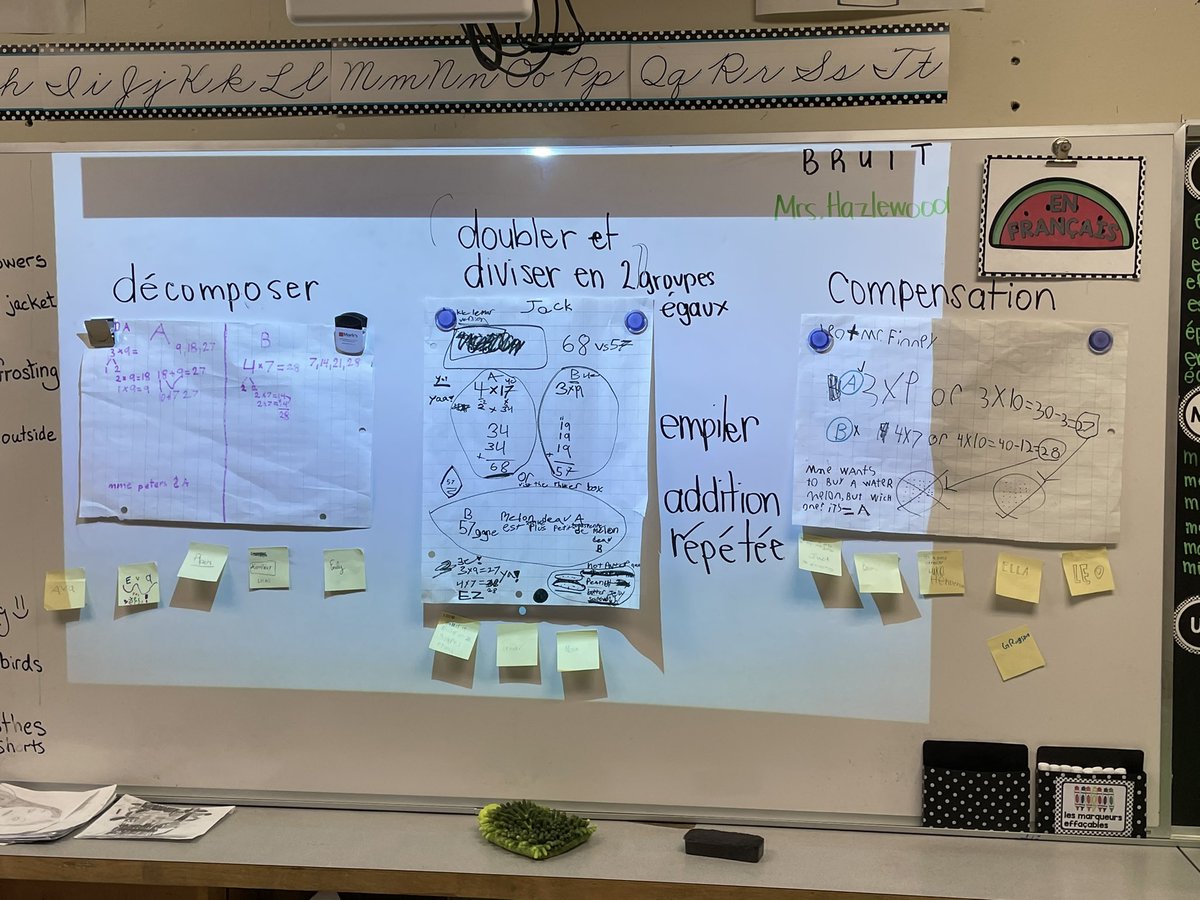 igniteincite's tweet photo. Mme Peters’ doesn’t want too many watermelon seeds....let’s figure out (using a multiplication strategy) which watermelon she should buy @Harriett_Todd. Lots to consolidate and connect to the ideas of our classmates @scdsbmath #iafcycle @lv2learn2 @AMHazlewood https://t.co/H55Nmt4Gdr