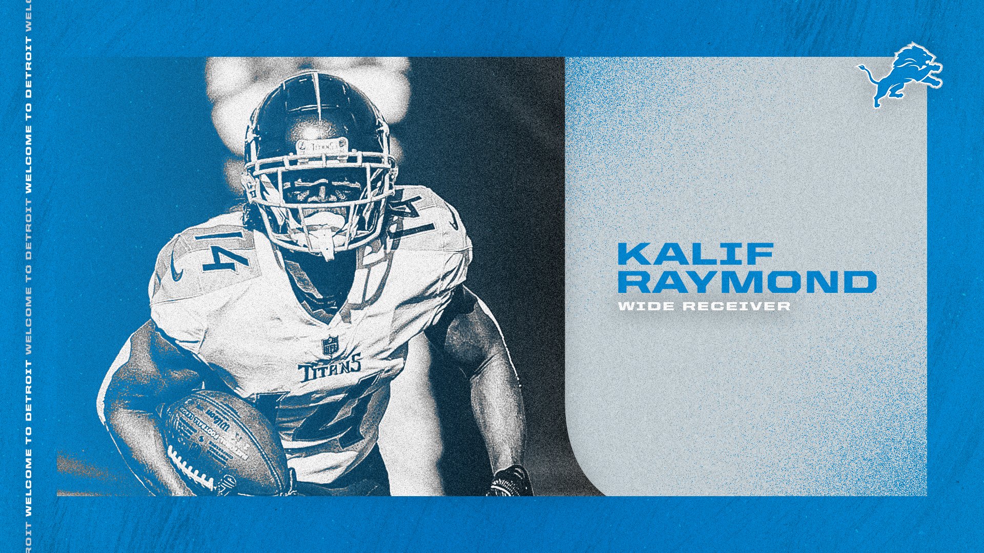 Detroit Lions on X: '#Lions have signed free agent WR Kalif Raymond 