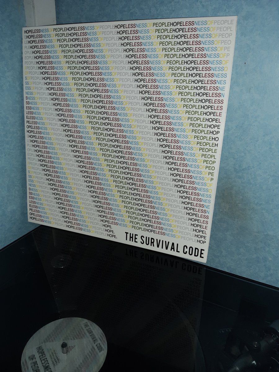 andygrayrecords's tweet photo. #NowPlaying #vinylrecords #SurvivalCode
Hopelessness Of People
2018 self released https://t.co/CF9wVwcwJx