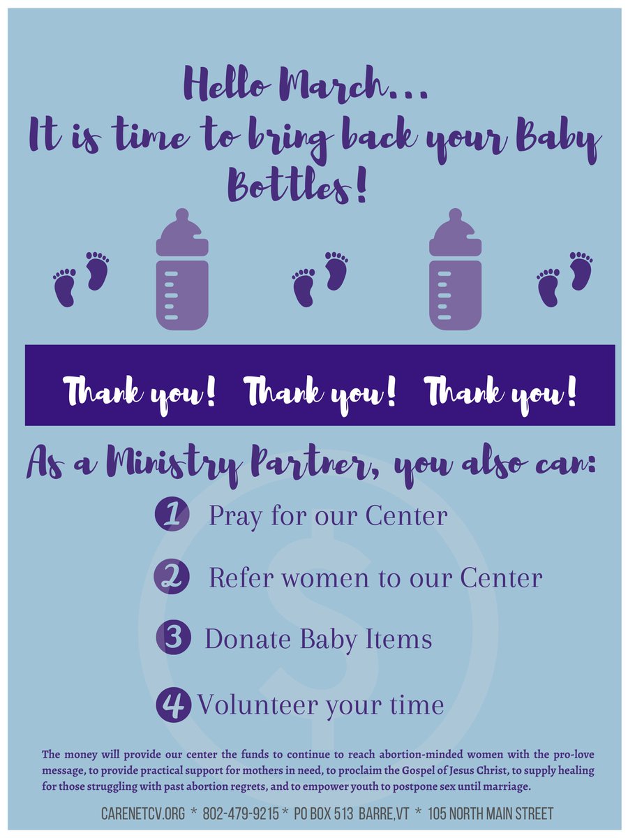 CareNetCV's tweet photo. #babybottledrive  #bring'emback  #thankyou https://t.co/NR3qYbKGkb